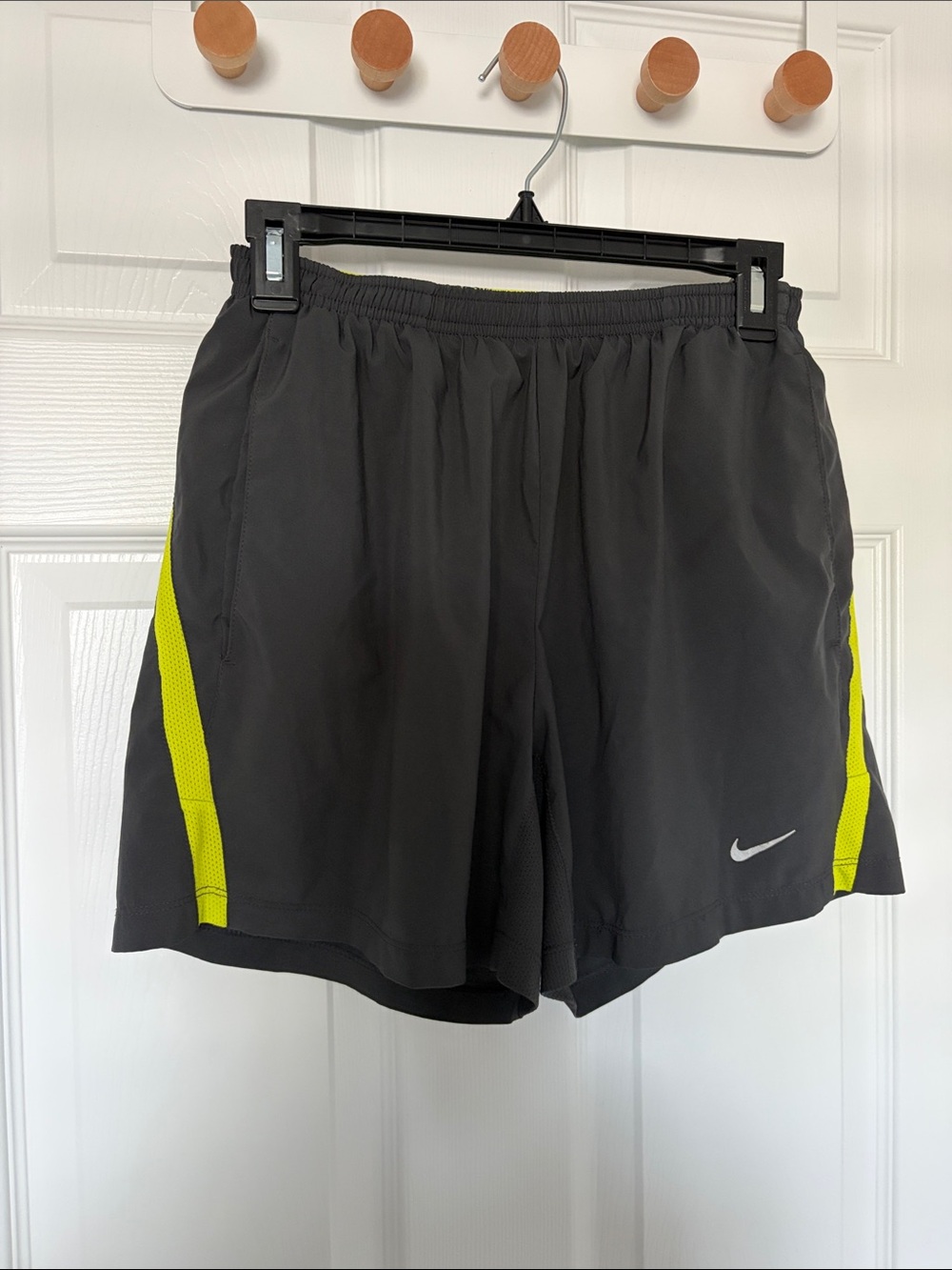 Nike Dri-FIT Neon Yellow Athletic Shorts